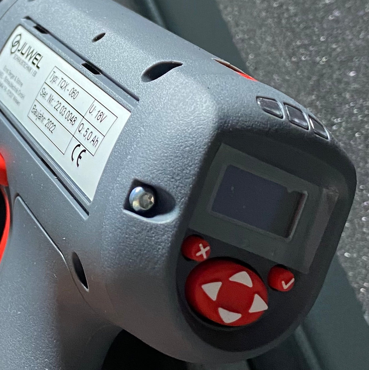 TQX cordless torque gun - straight design up to 7,000 Nm
